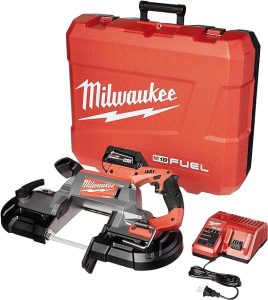 6. Milwaukee 2729-21 M18 Fuel Deep Cut Bandsaw Kit