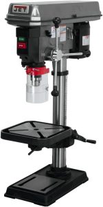 1. JET 15-Inch Step Pulley Benchtop Drill Press for Woodworking