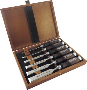 1. Narex 6 pc Set Woodworking Chisels