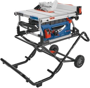 3. BOSCH GTS15-10 10 Inch Portable Table Saw