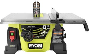 4. RYOBI 18V ONE+ Table Saw