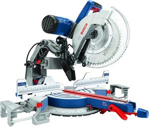 5. Bosch 120V 12" DB Glide Miter Saw