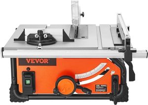 6. VEVOR Table Saw for Jobsite