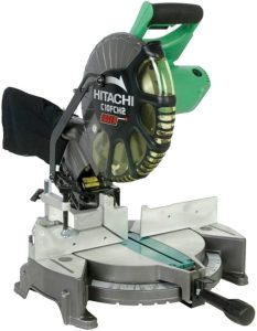 8. Hitachi C10FCH2 15-Amp 10-inch Compound Miter Saw