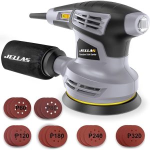 7. Jellas 5-Inch Random Orbital Sander