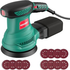 9. HYCHIKA 5-Inch Random Orbital Sander